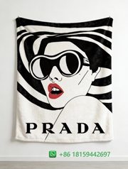 Prada Throw Blankets